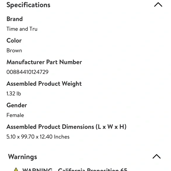 NWT Time And Tru Ruby Backpack Color Cognac With Small Coin Bag - Picture 10 of 10